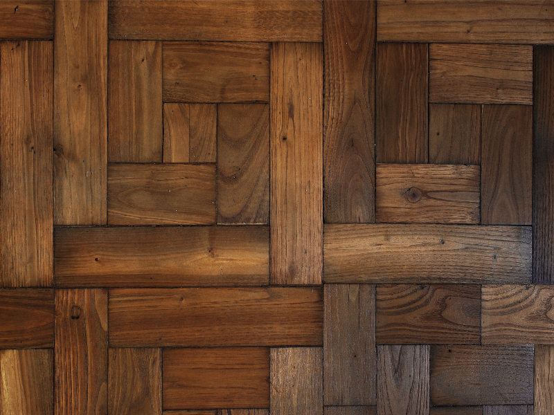 Antique Parquet Wood Flooring Texture