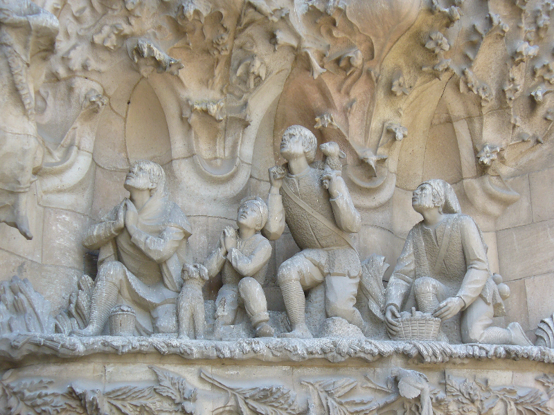 Bas-Relief Architecture Stone Sculpture