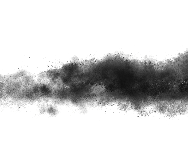 Black Smoke Dust Texture Free