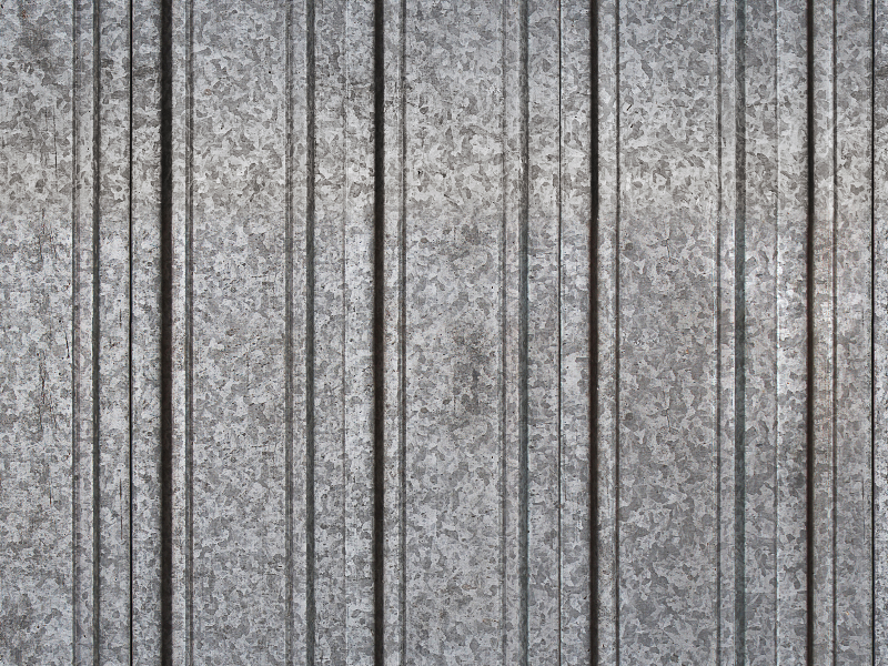 Corrugated Metal Sheet Texture - Wild Textures