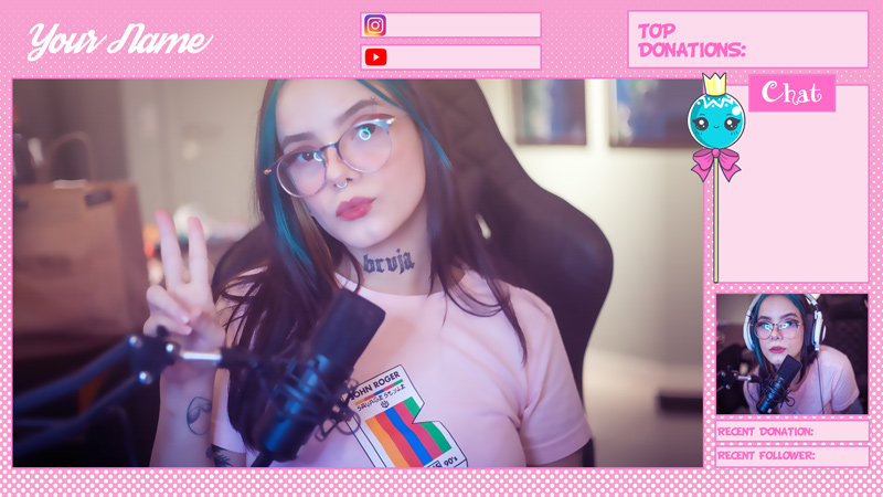 Cute Twitch Overlay