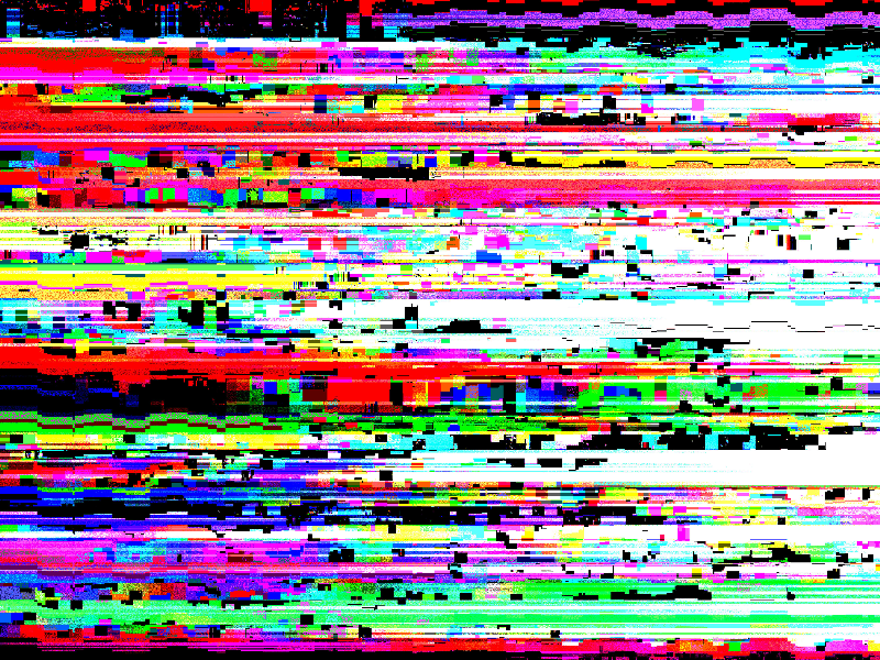 Databending Photoshop Glitch Texture Overlay