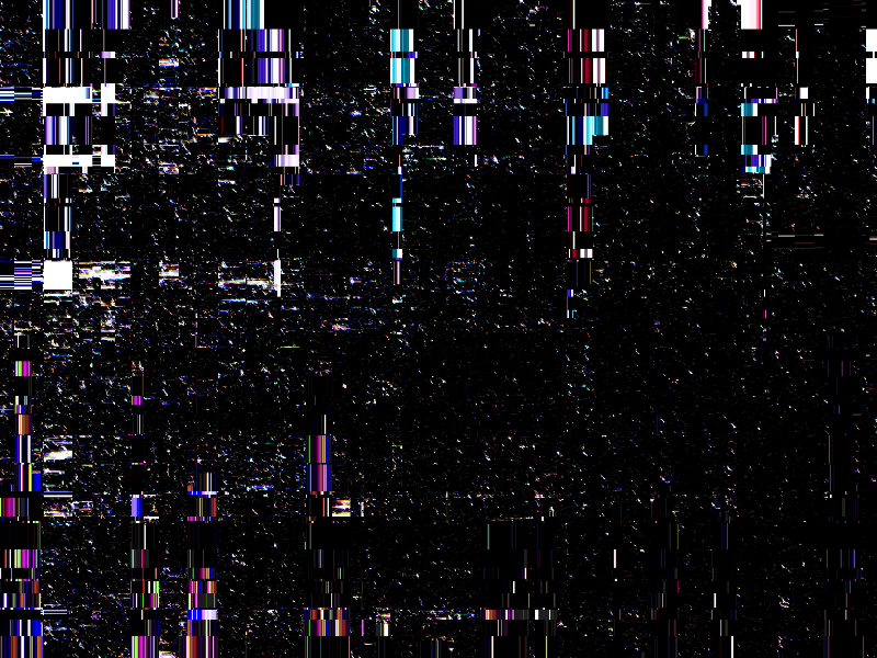VHS Glitch Effect Photoshop Texture Overlay (Abstract)