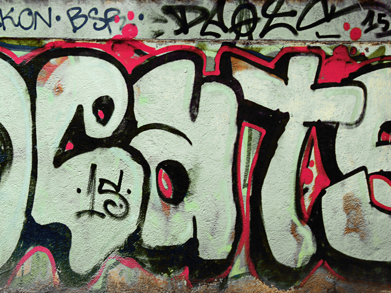 Grungy Graffiti Wall Texture Free
