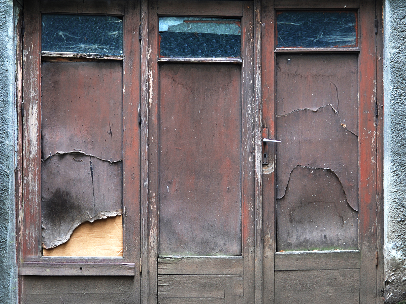 Grungy Old Back Door Texture Free