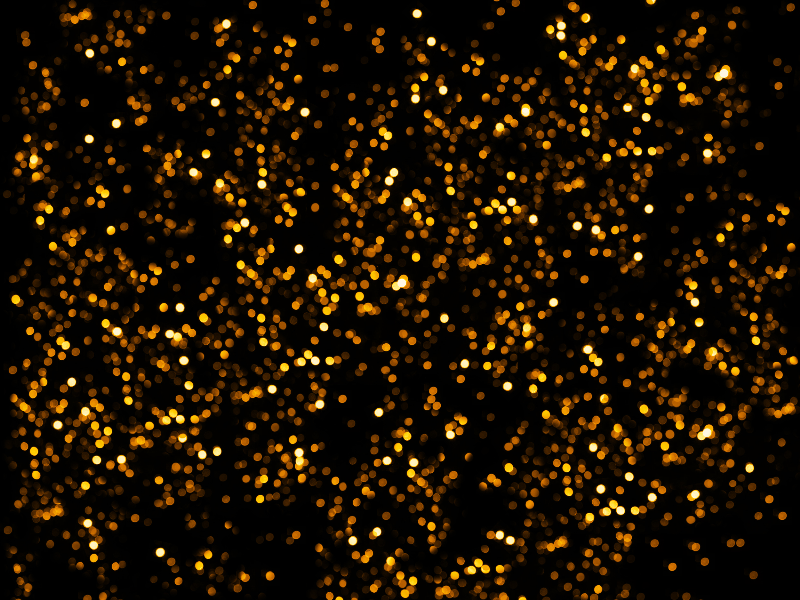 Happy New Year Bokeh Gold Lights Texture Free Download
