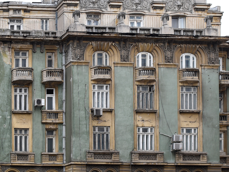 Old Building Facade Free Image