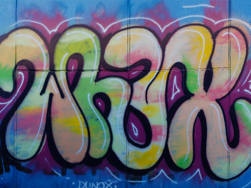 Painted Wall Graffiti Art Texture Free Download