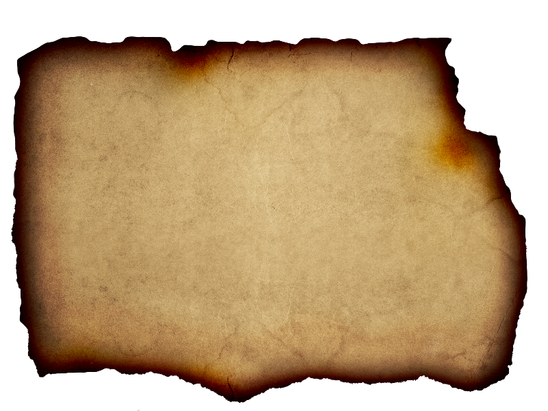 old burnt paper png