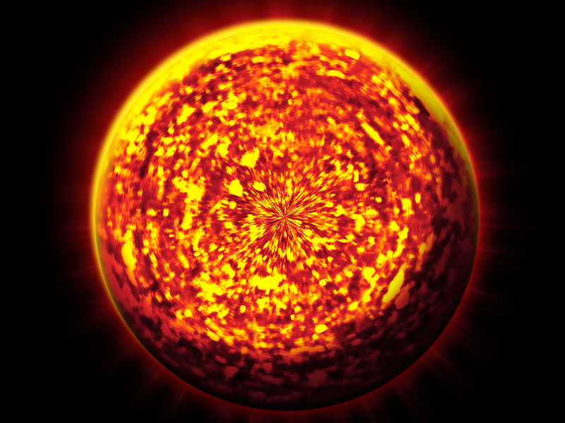Planet Sun Texture Map Free