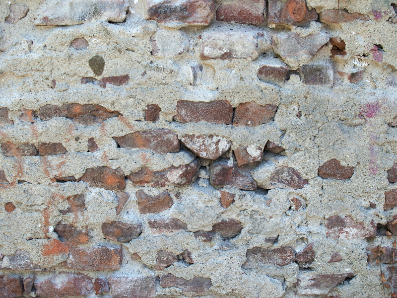 broken brick wall texture seamless