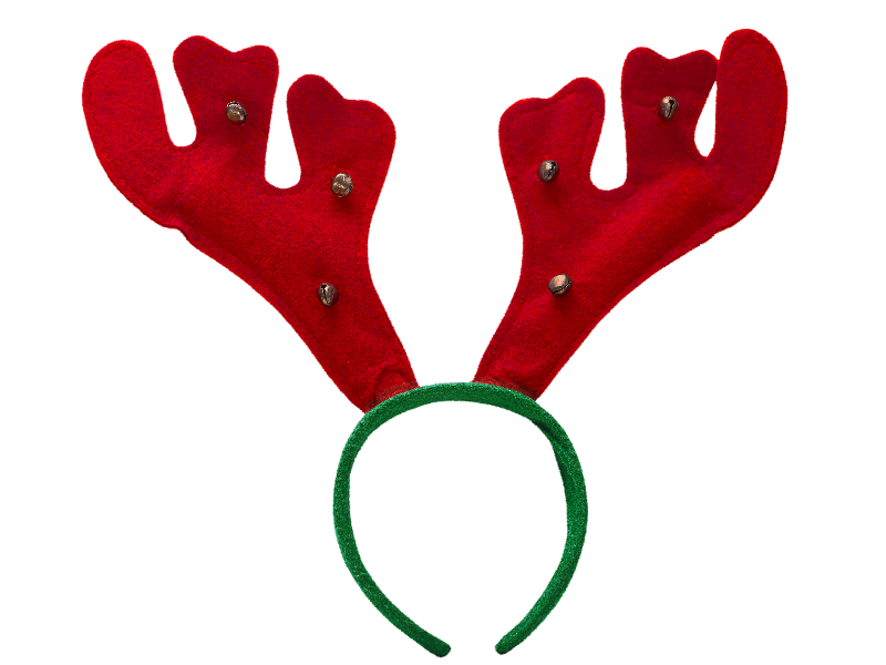 Reindeer Antlers Headband PNG