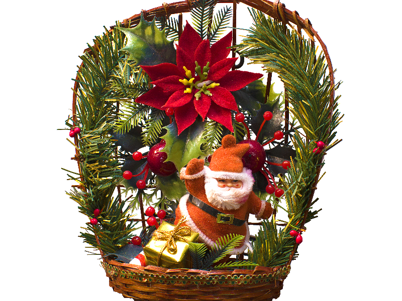 Santa Claus Christmas Ornament PNG