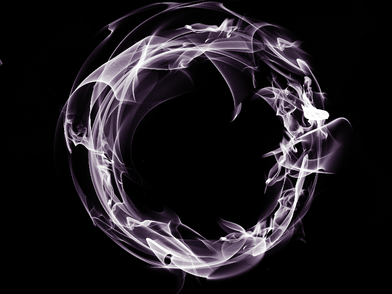 Smoke Ring Free Texture Overlay