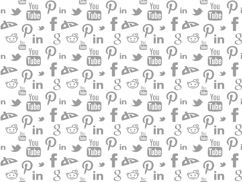 Social Network Pattern Background