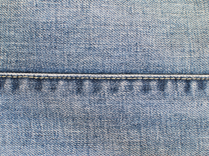 Jeans Stitched Seam Texture Free (Fabric) | Textures for Photoshop