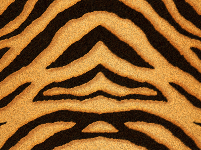 Tiger Print Fur and Skin Texture Free (Fabric)