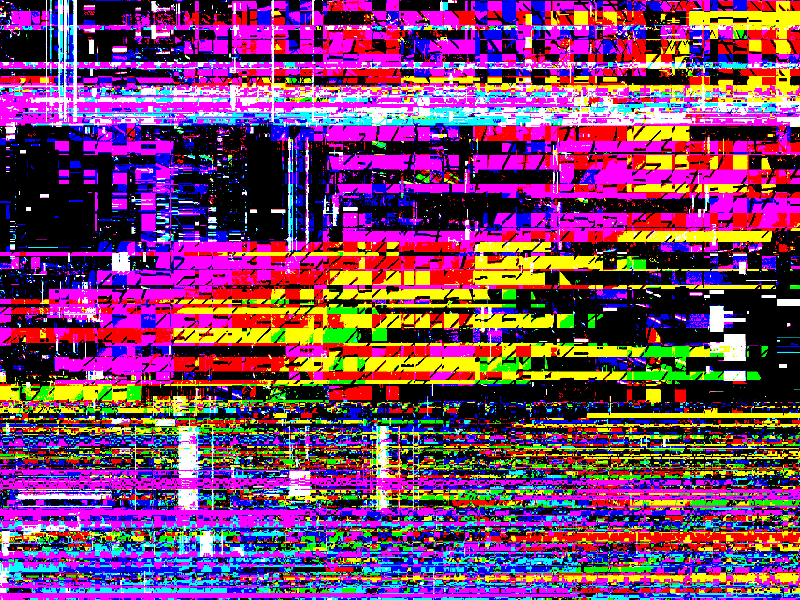 Glitch Texture Photoshop Brush