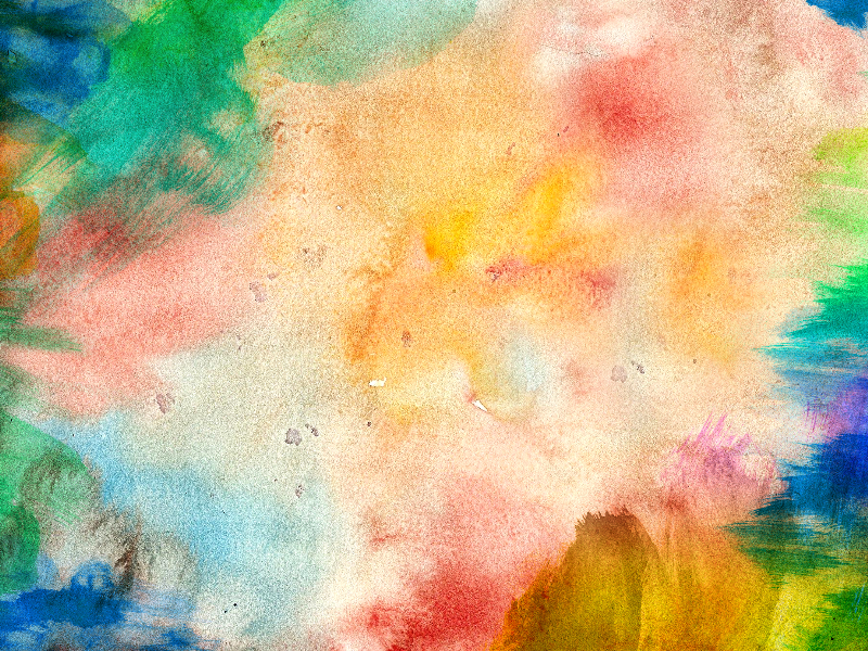 Water Color Paint Texture Background Set