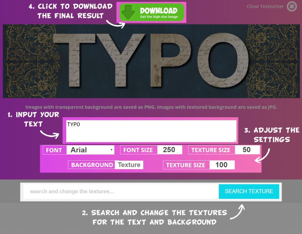 The Best text generator online available for free. How does Textturizer work?