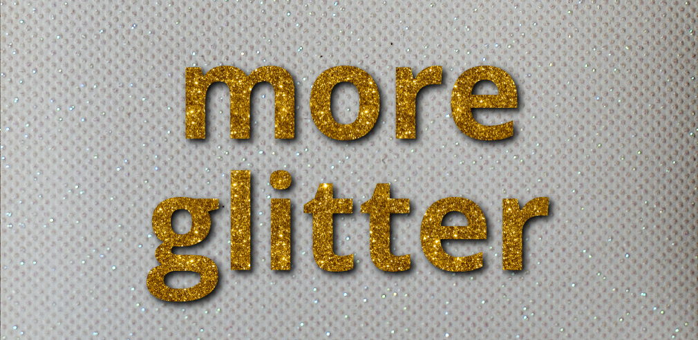 How to make glittering/sparkling text?