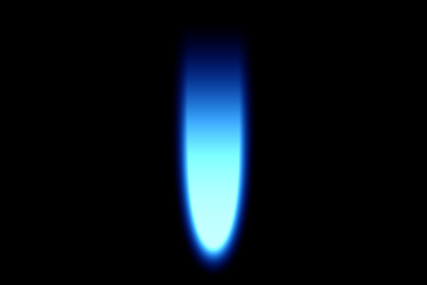 Blue Gas Flame