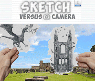 sketch vs camera photoshop action