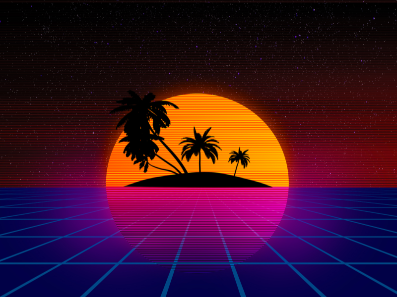 80s Background