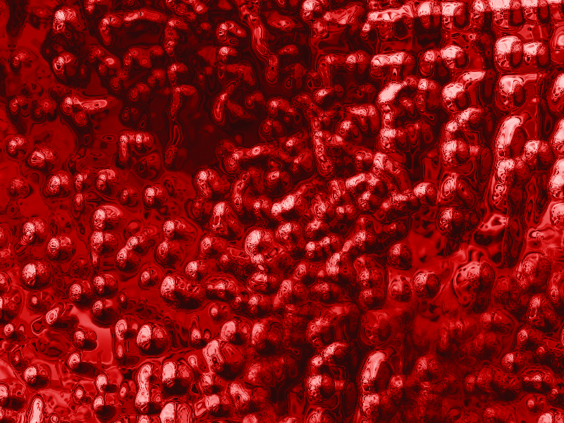 Abstract Red Blood Cells Texture Free text effect