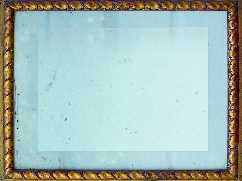 Antique Golden Frame For Photoshop