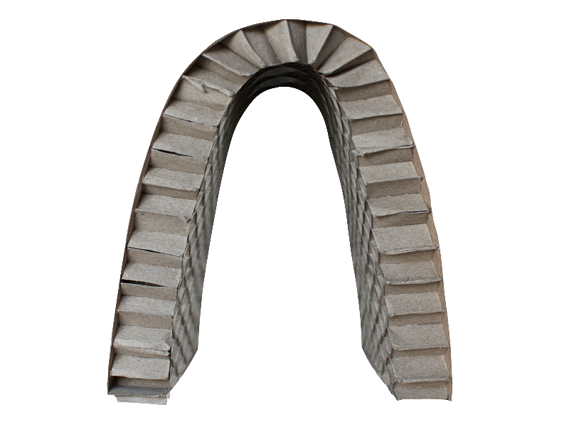 Cardboard Paper Arch PNG