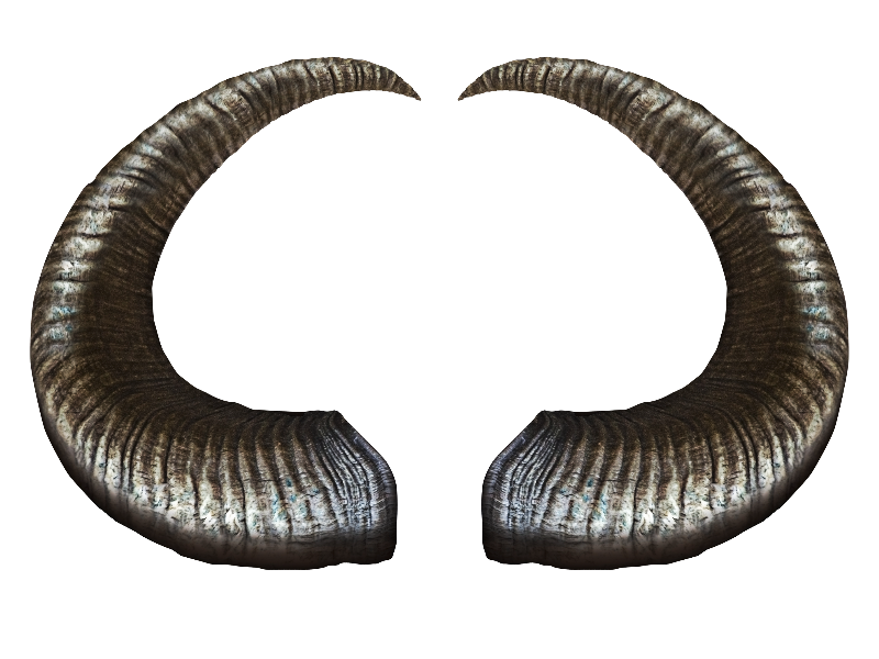 Demon Horns PNG Stock Image