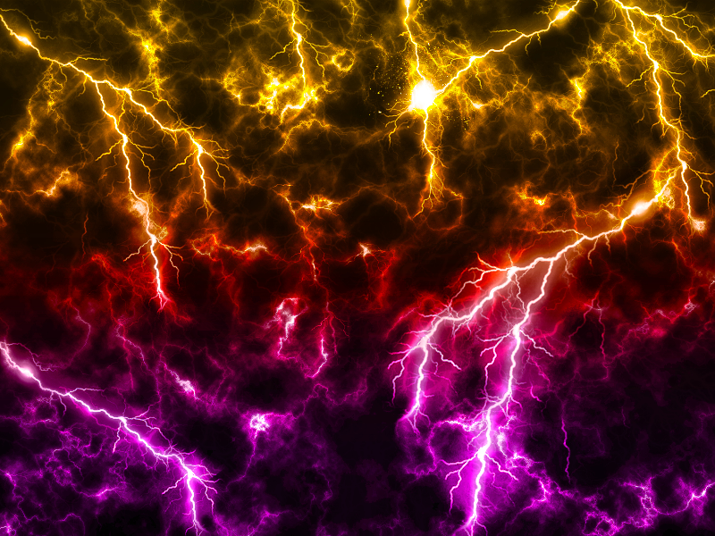 Electric Lightning Light Texture Free