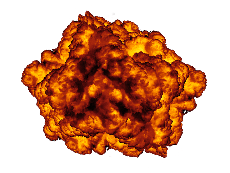 Explosion Effect PNG Image