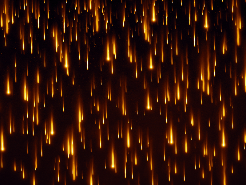 Fire Rain Effect Texture Overlay For Photoshop