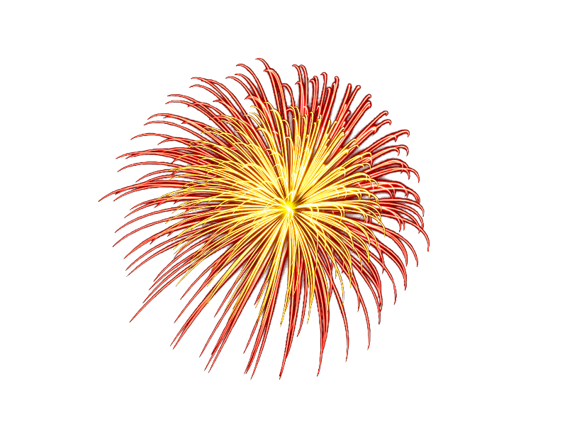 Fireworks PNG with Transparent Background