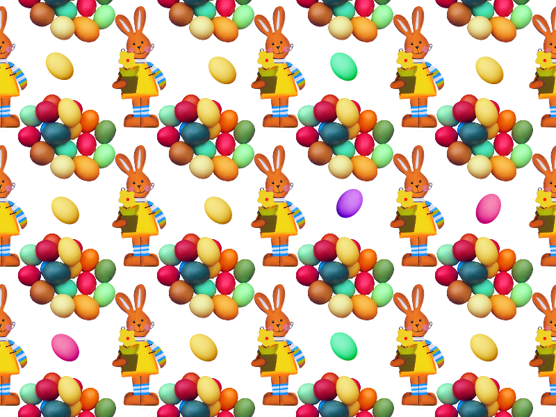 Free Easter Egg Pattern Background