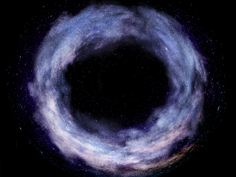Galaxy Clouds Dust Ring Texture Overlay Free