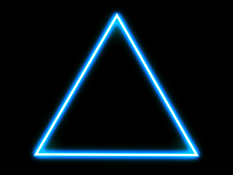 Glowing Triangle 1
