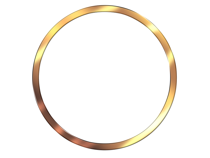 Gold Circle Png