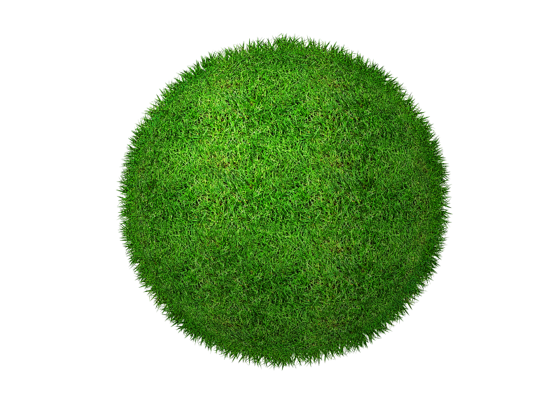 Green Grass Planet PNG