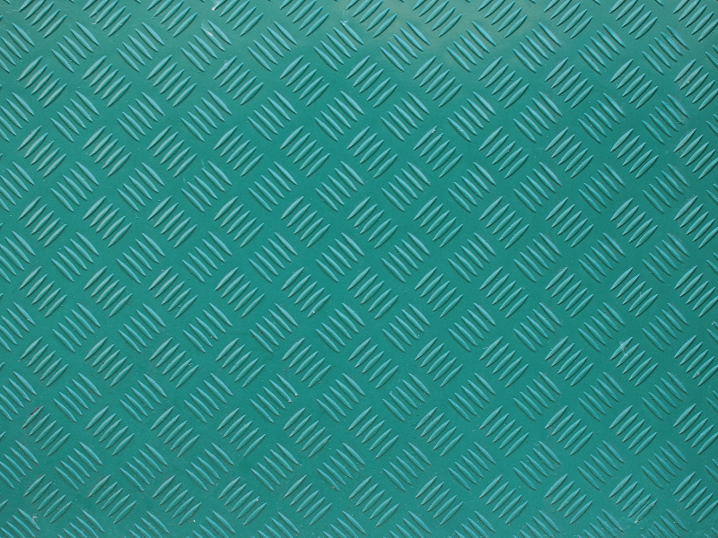 Green Painted Metal Texture With Crosshatch Pattern