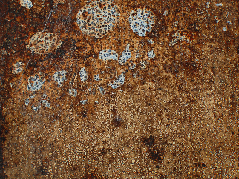 Grunge Peeled and Rusted Metal Texture