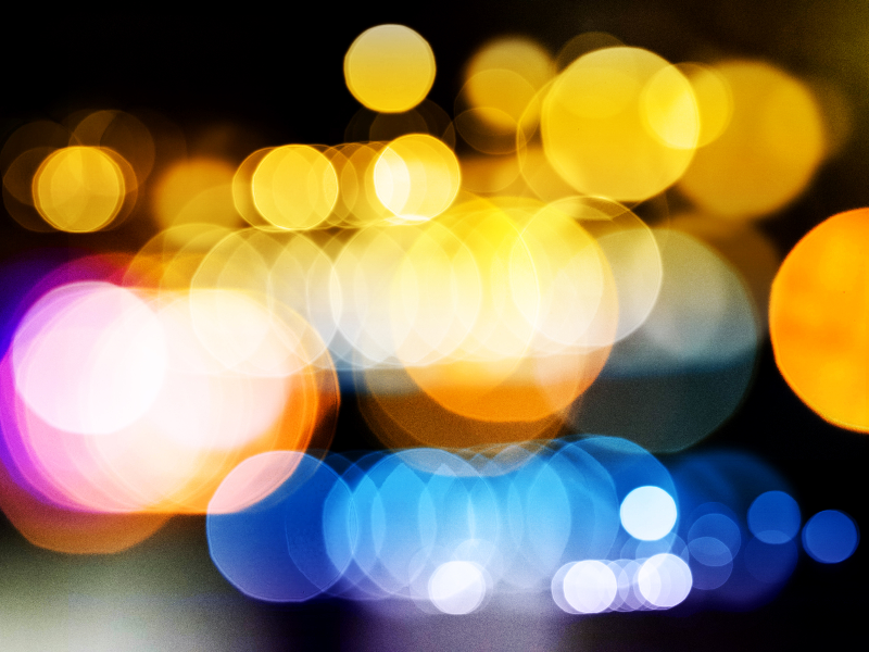 High Res Bokeh Lights Photography