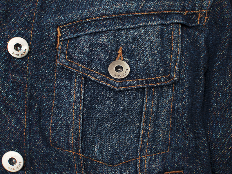 High Res Jeans Texture Pocket And Seams