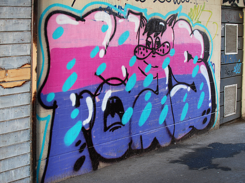 High Res Street Graffiti Image