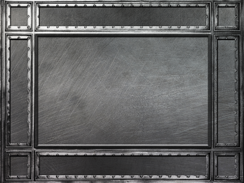 Iron Metal Frame Background Texture