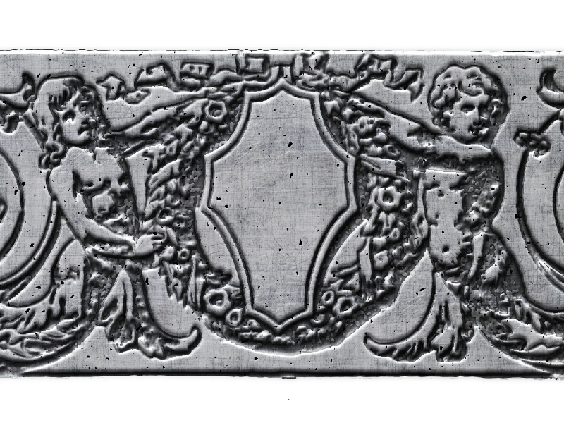 Old Engraved Metal PNG