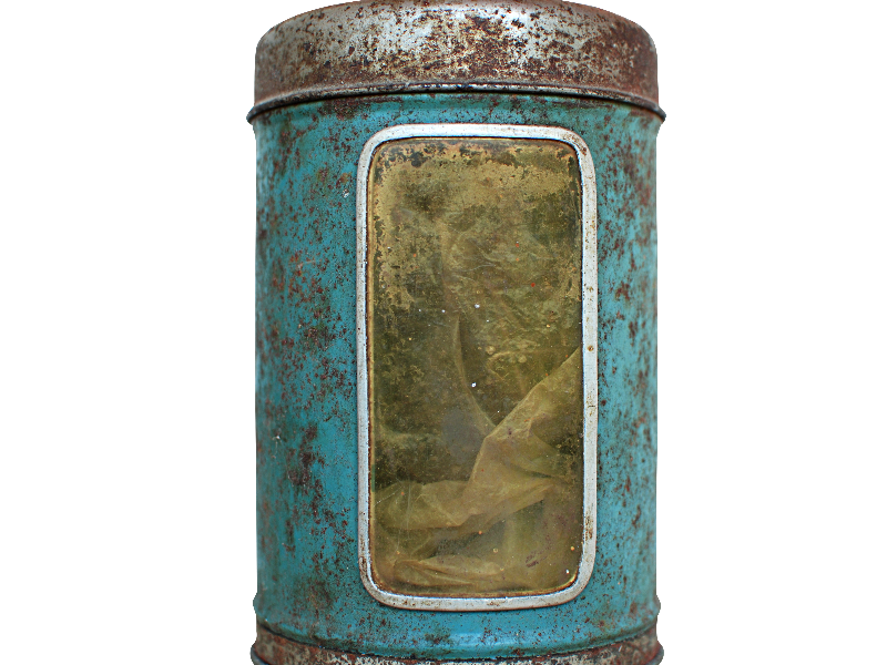 Old Vintage Tin Can PNG