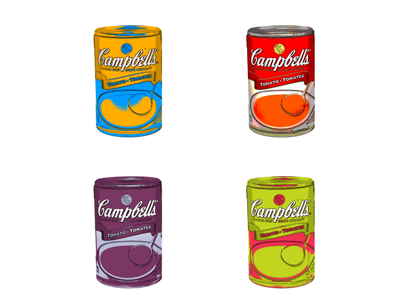 Pop Art Campbell Soup
